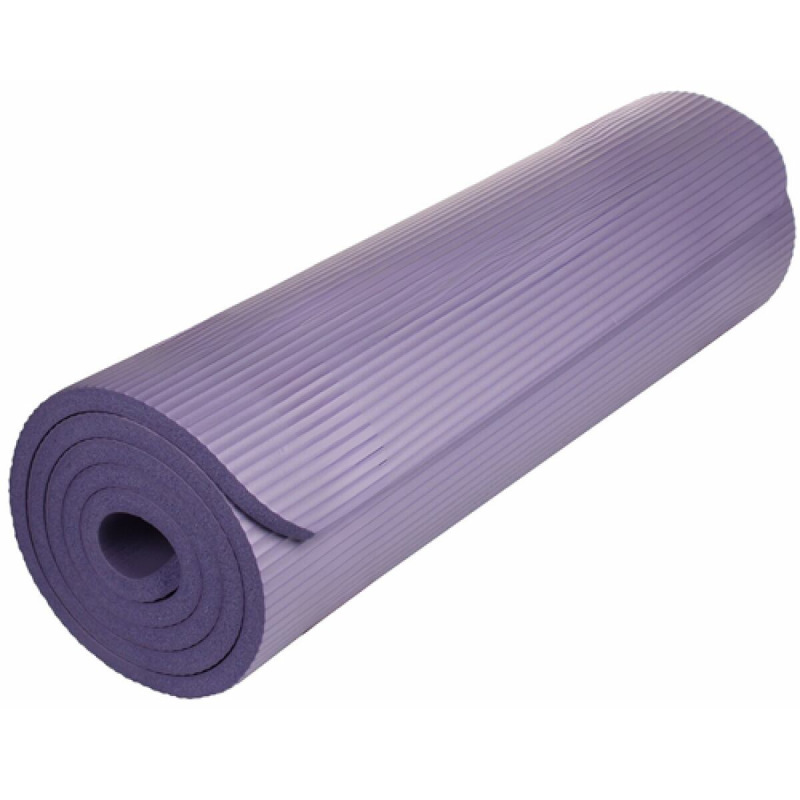 Yoga NBR 15 Mat podložka na cvičenie fialová