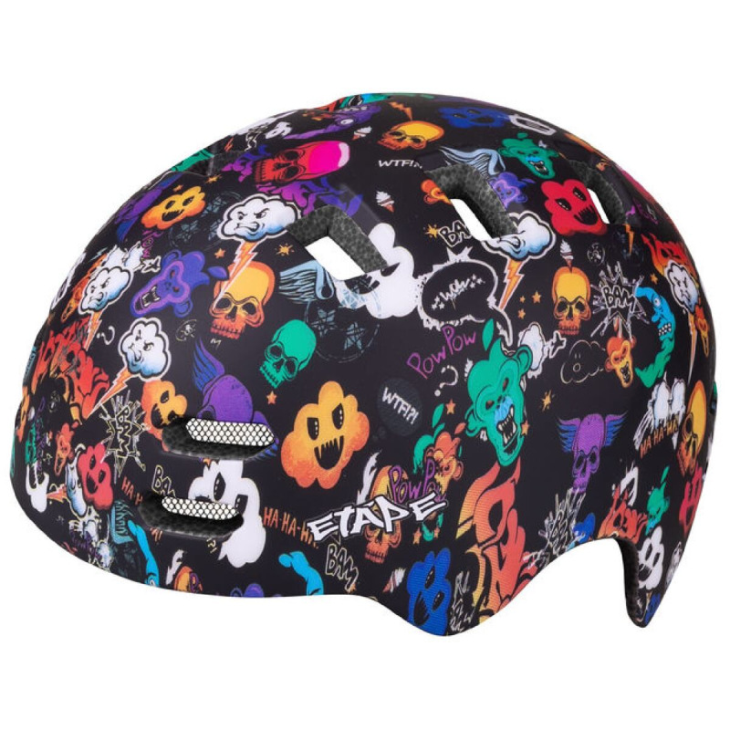 Buddy detská cyklistická prilba grafika