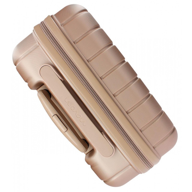 MOVOM Wood Champagne, Sada luxusných ABS cestovných kufrov, 65cm/55cm, 5318965 13