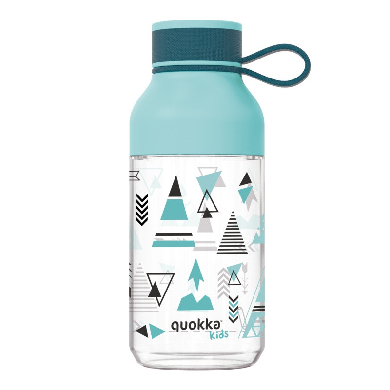 Quokka Kids Ice, Plastová fľaša s pútkom Indian, 430ml, 40151