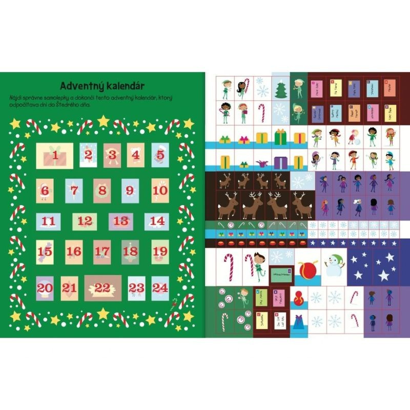 555 samolepiek - Vianoce 4