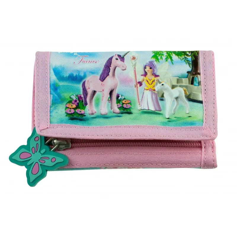 Športová detská peňaženka PLAYMOBIL Fairies, PL-20, 504020009 1