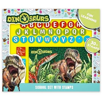 JiriModels Školský set s pečiatkami - Dinosaury