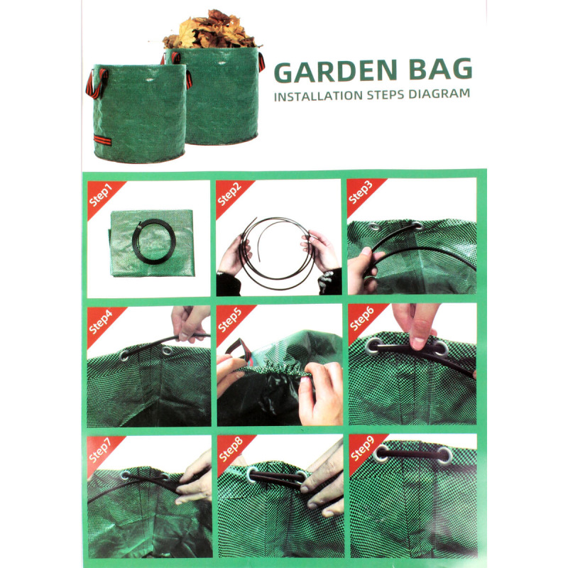 Waste Bag Cover záhradný kôš 500 l 1