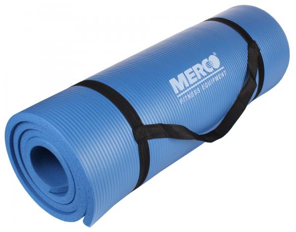 Merco Yoga NBR 10 Mat podložka na cvičenie  modrá