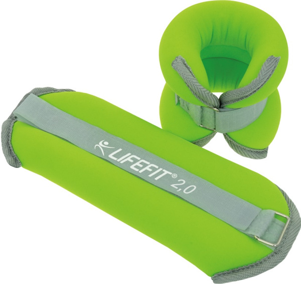 ZATAZ RUKY-NOHY,neopren,2x2,0kg,sv.zel