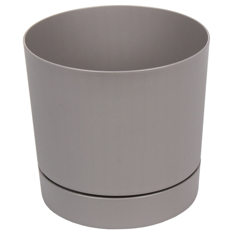 Oliver dekoratívny kvetináč 18 sivá