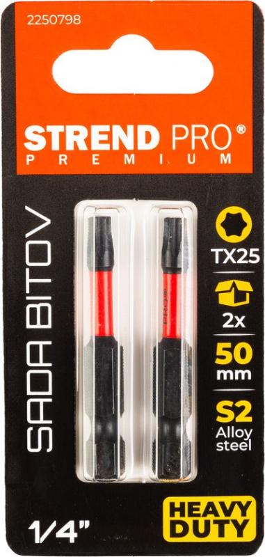 Bit Strend Pro Premium Torx, T 25, bal. 2 ks