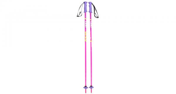 LEKI Rider juniorské zjazdové palice ružová, 85cm