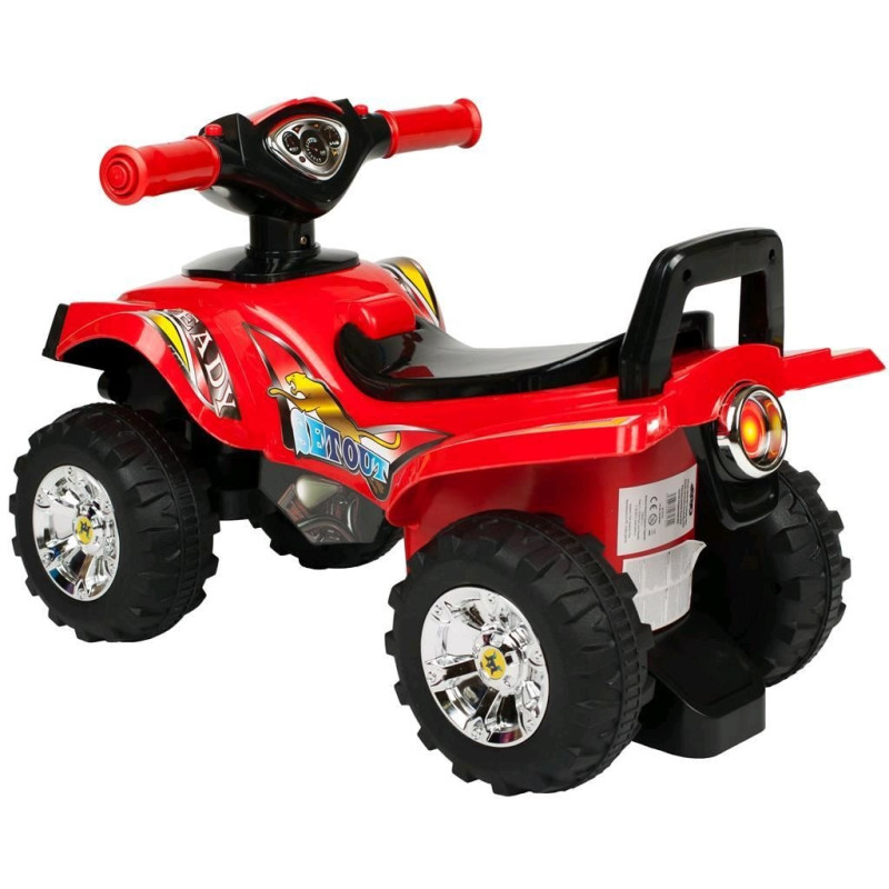 Detské odrážadlo so zvukom Štvorkolka Baby Mix zelená 2