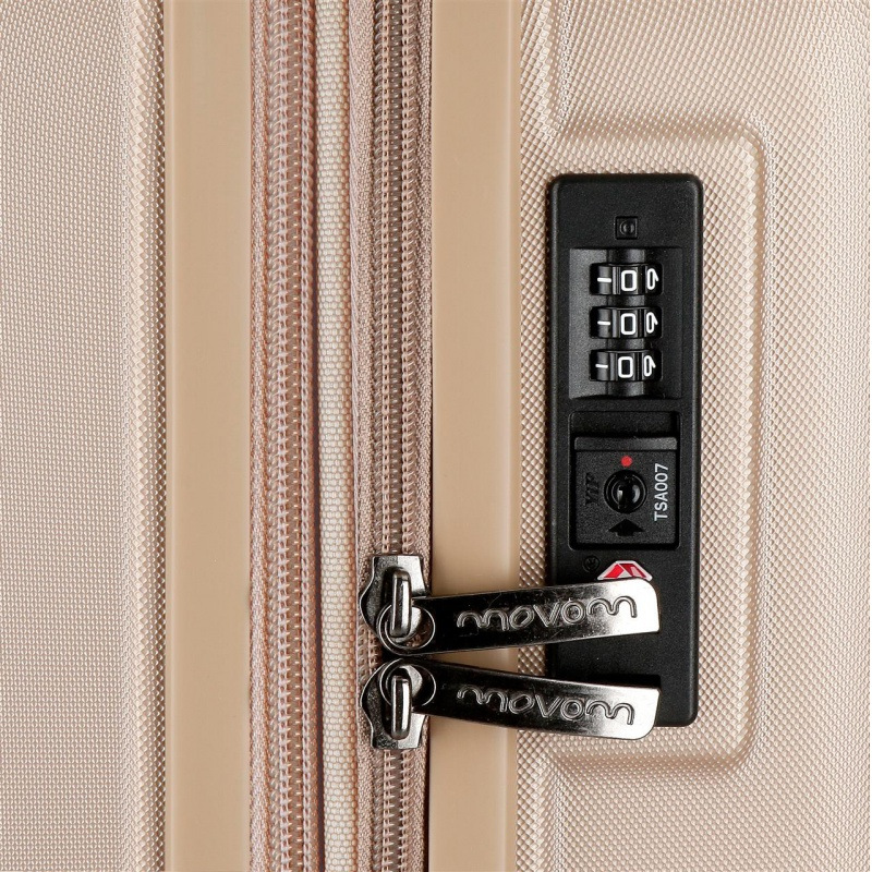 MOVOM Wood Champagne, Škrupinový cestovný kufor, 55x40x20cm, 38L, 5318665 (small exp.) 8