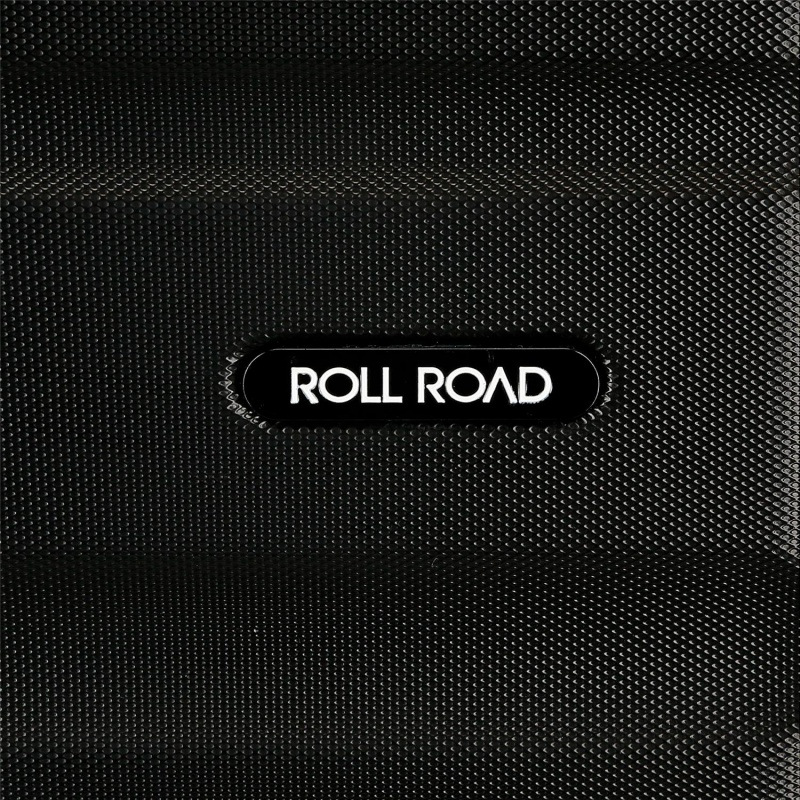 ROLL ROAD Flex Black, ABS Cestovný kufor, 55x38x20cm, 35L, 5848660 (small exp.) 7