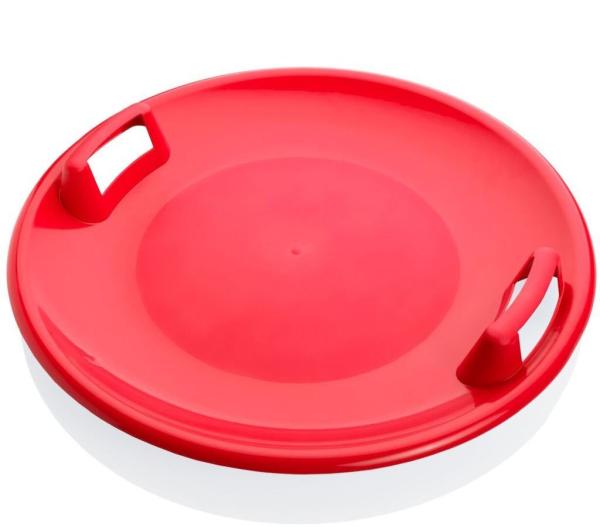 PLASTKON Sánkovací tanier disk SUPER STAR- červená
