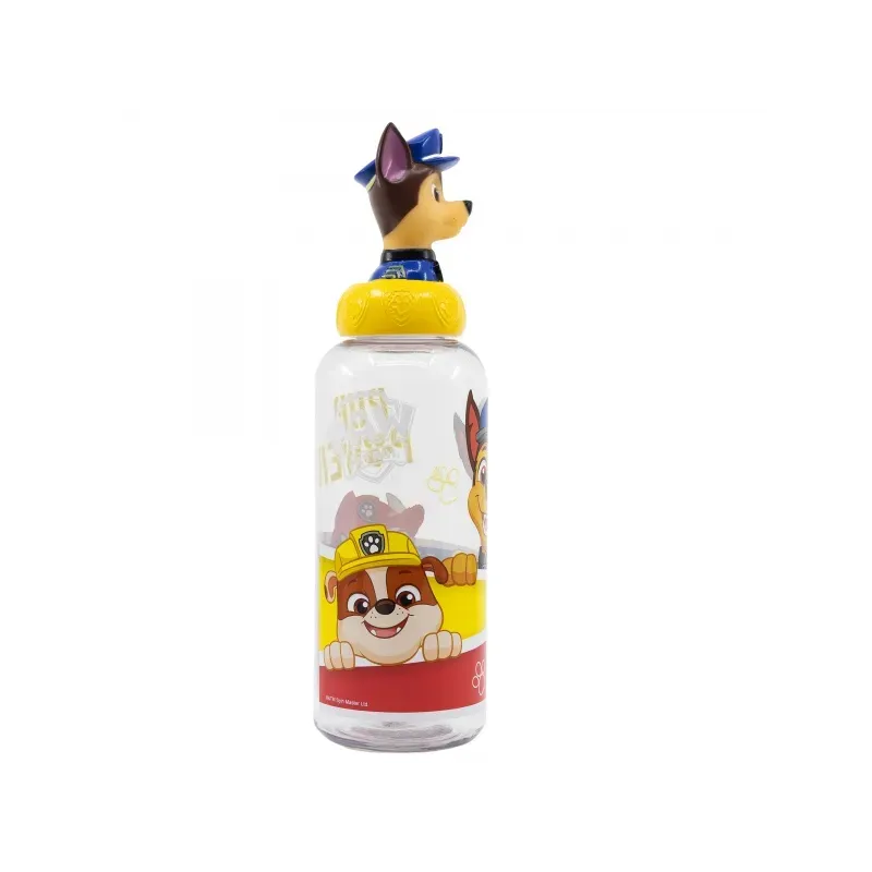 STOR Plastová 3D fľaša s figúrkou PAW PATROL, 560ml, 74858