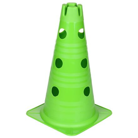 Vario kužeľ s otvormi zelená 30 cm