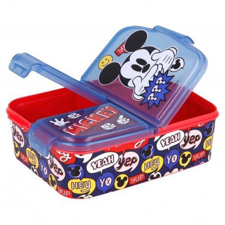 STOR Delený plastový box na desiatu MICKEY MOUSE, 50120 2