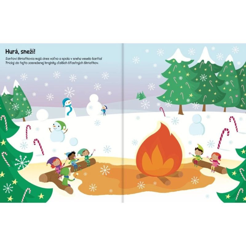 555 samolepiek - Vianoce 3