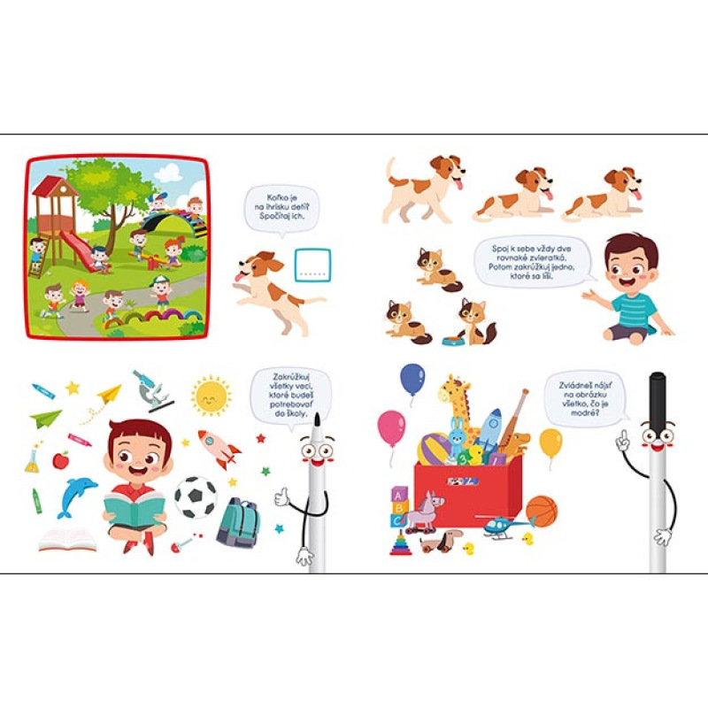 Zošity pre predškolákov Spájanie a hádanky 1