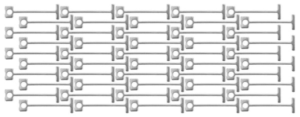 Sada prípravkov na vyrovnanie obkladačiek a dlažby 50 ks, GEKO 2