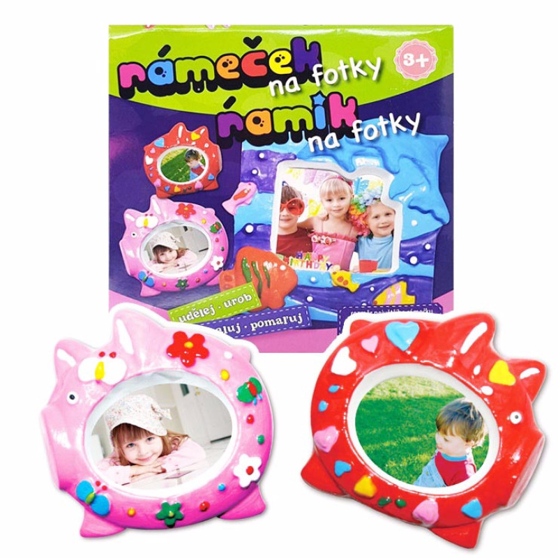 Rámik na fotografie - urob a pomaľuj