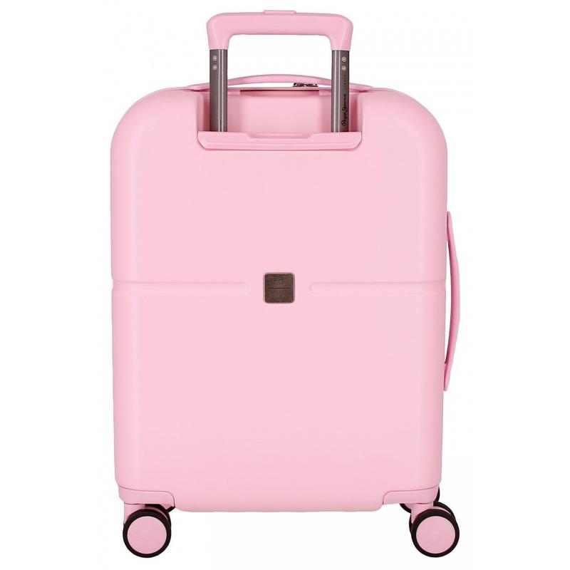 PEPE JEANS Highlight Light Pink, ABS Cestovný kufor, 55x40x20cm, 37L, 768912C (small) 2