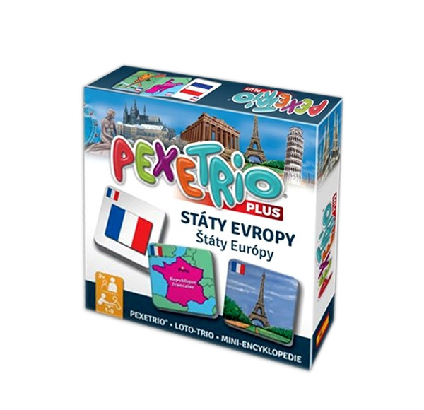 Hra PEXETRIO plus Štáty Európy
