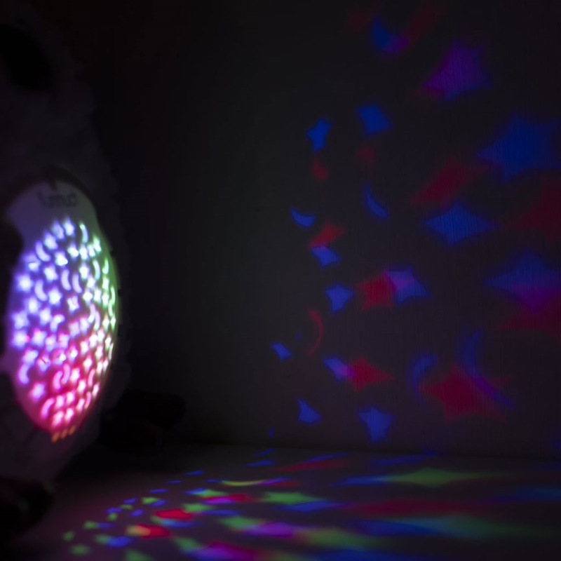 Plyšová sova s projektorom a hudbou Baby Mix 1