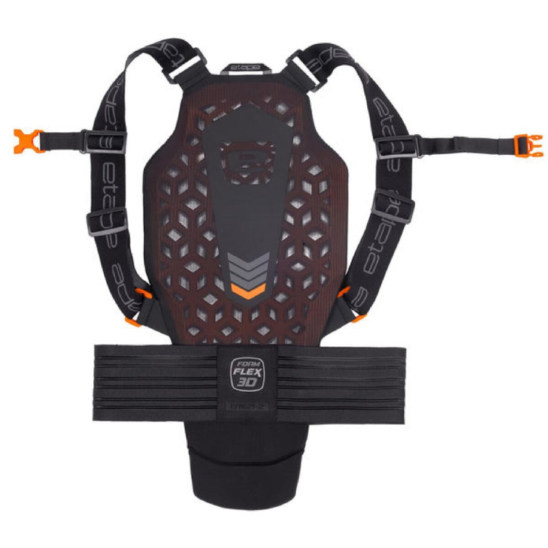 Kinetic chránič chrbtice čierna-oranžová 1