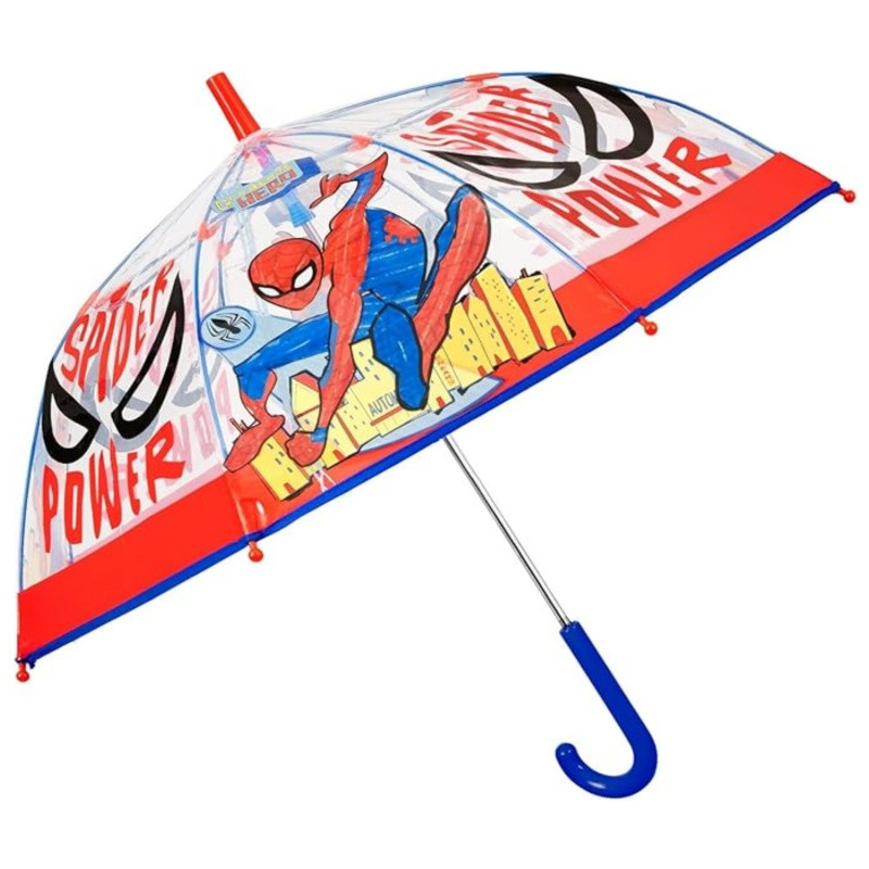 Detský dáždnik Perletti Kids "Spiderman" Transparent, 75338