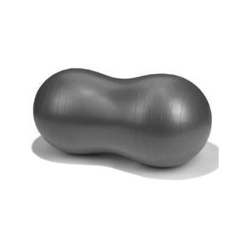 Sedco gymnastická lopta peanut 90x45 cm šedá