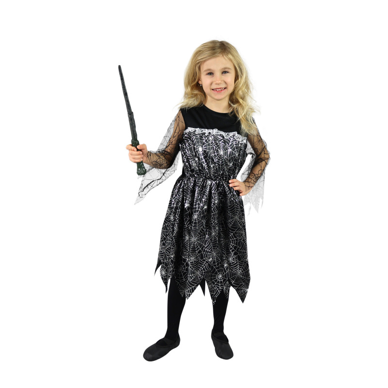 Kostým čarodejnice s pavučinou 1