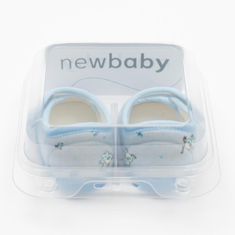 Dojčenské capačky New Baby modrá chlapec 12-18 m 12-18 m