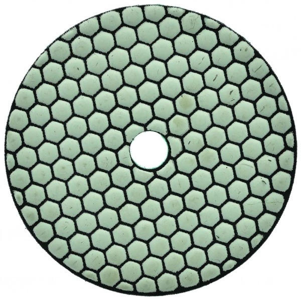 Brúsny diamantový kotúč 125 mm, zrno 800 suchý zips, brúsenie na sucho, GEKO 1