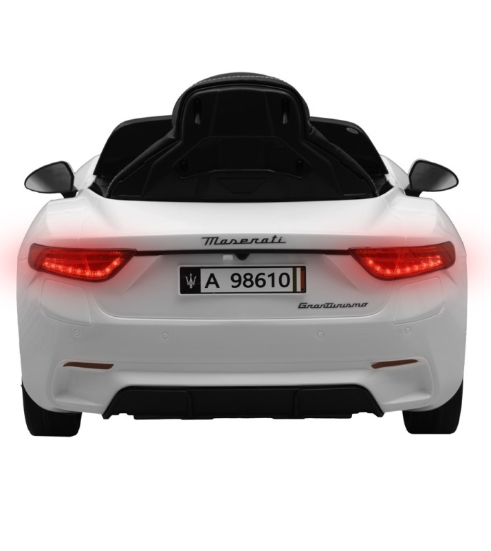 Elektrické autíčko Maserati GranTurismo Baby Mix biele 3