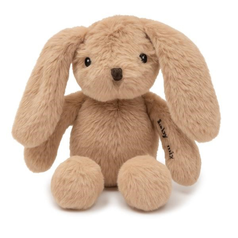 Darčeková súprava Baby Mix – hnedý zajačik s papučkami a dečkou 0- 12 m 1