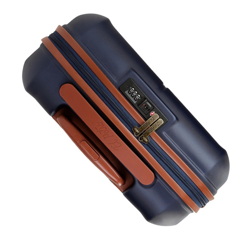 EL POTRO Ocuri Marino, ABS Cestovný kufor 55x40x20cm, 38L 5128726 (small) 5