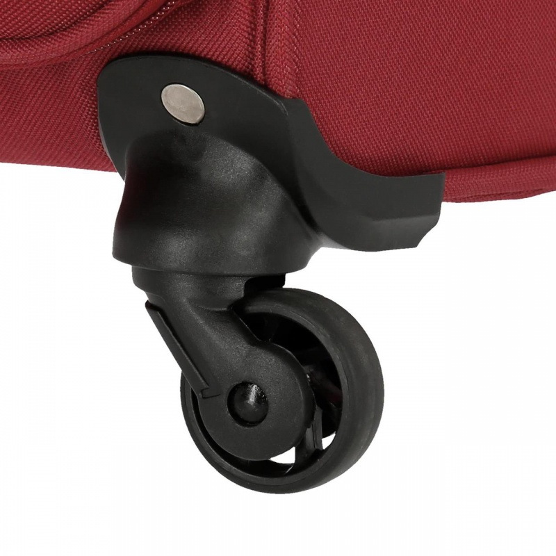 Príručný textilný kufor (small) 55x40x20 cm – Roll Road Royce Red, 39 l, 5019124 5