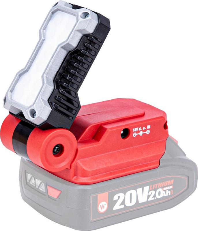 Svietidlo Worcraft CUA-S20Li ShareSYS, USB adaptér, 20V, Li-ion, 400 lm, 5w 1