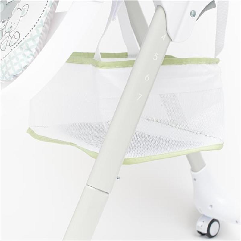 BAZÁRIK Jedálenská stolička Baby Mix Infant green