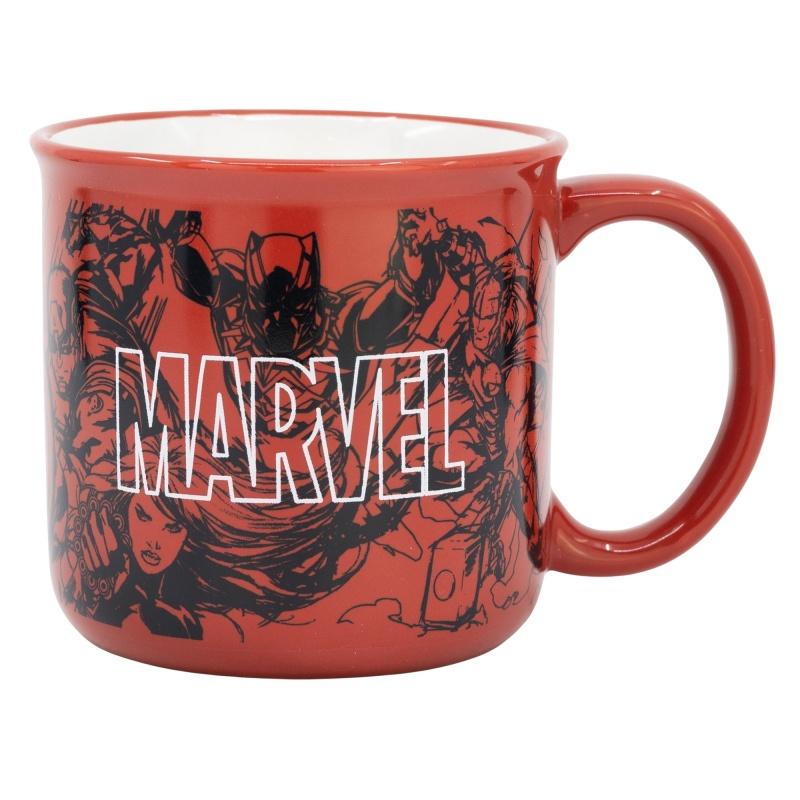 Keramický hrnček Avengers Marvel Pattern, 400ml, 75434