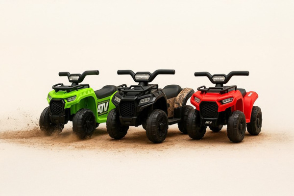 Elektrická štvorkolka Baby Mix ATV červená 2