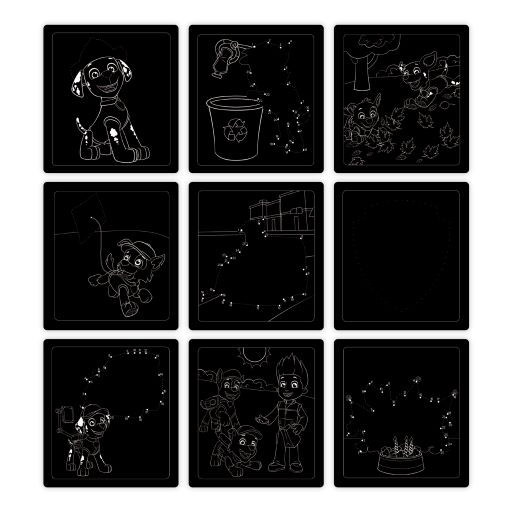 Škrabacie obrázky Labková patrola 2