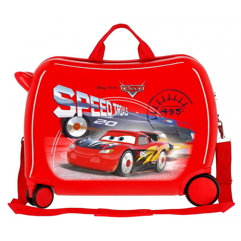 Detský cestovný kufor na kolieskach / odrážadlo DISNEY CARS Trails, 4039821 2