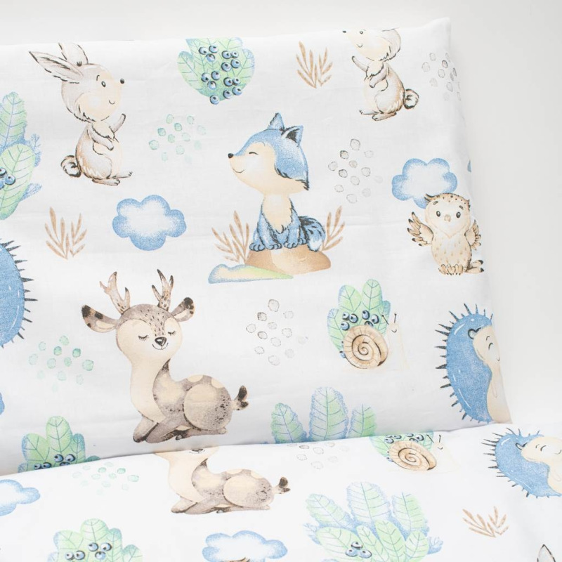 3-dielne posteľné obliečky New Baby 100/135 cm Ježko 1