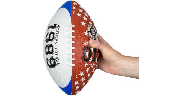 New Port Chicago Large lopta pre americký futbal biela-hnedá