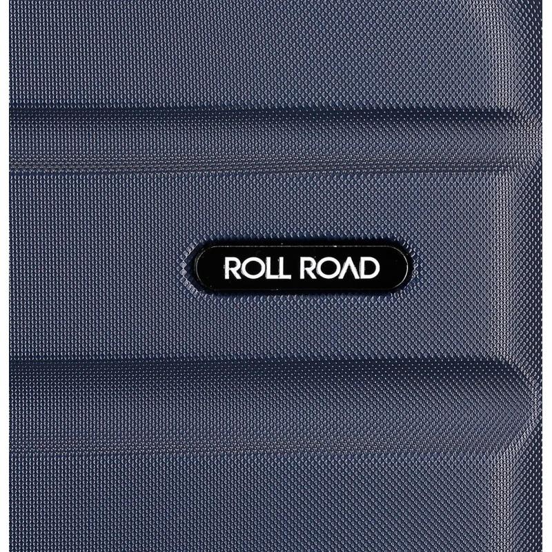 ROLL ROAD Flex Navy Blue, Príručný mini cestovný kufor, 40x30x20cm, 24L, 5849962 6