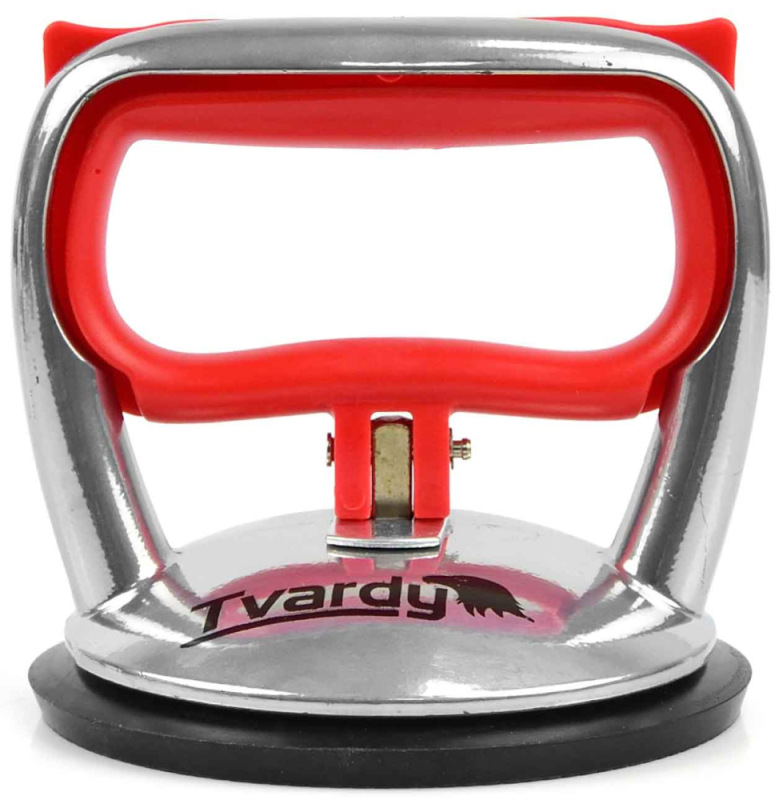 Prísavka hliníková na sklo 1 x 125 mm, nosnosť 60 kg, TVARDY 1