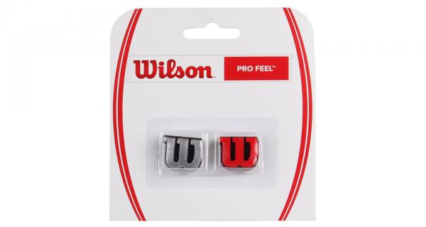 Wilson Pro Feel vibrastop červená-strieborná