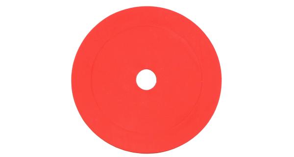 Merco Značka na podlahu Circle 15,2 cm červená 1ks