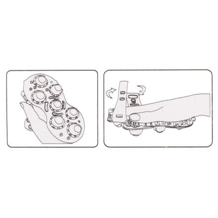 Massager 7 masážna pomôcka ružová 1